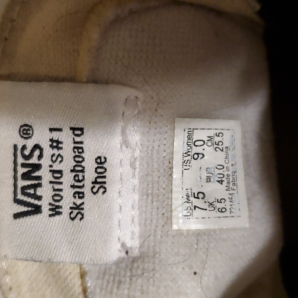 Vans Sk8-Hi Colorblock Checkerboard - Picture 6 of 9